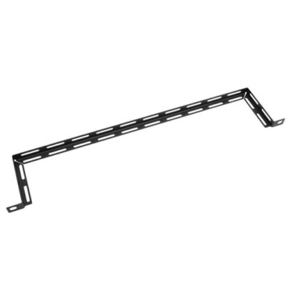 Penn Elcom 92mm Deep Black 1/2U Cable Lacing Bar