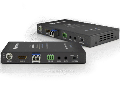Wyrestorm 18Gbps 4K HDR OM3 Multi-Mode Fiber Extender With HDCP 2.2 and Bidirectional IR or RS-232