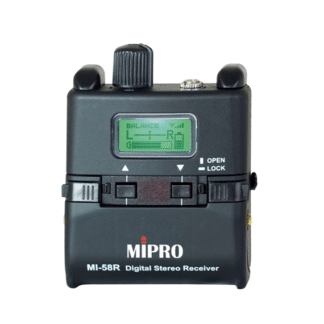 MIPRO MI-58R 5.8GHz Digital Stereo Bodypack Receiver