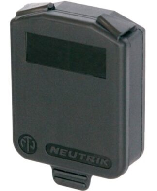 Neutrik D-SERIES COVER SCDX-0 BLACK