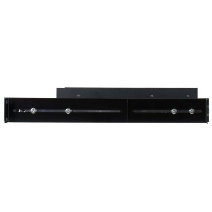Penn Elcom 1U Black 380mm Deep Sliding Rack Tray with Universal Fixing - Image 8