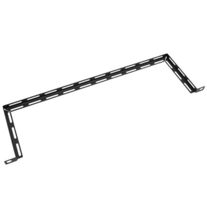 Penn Elcom 133mm Deep Black 1/2U Cable Lacing Bar