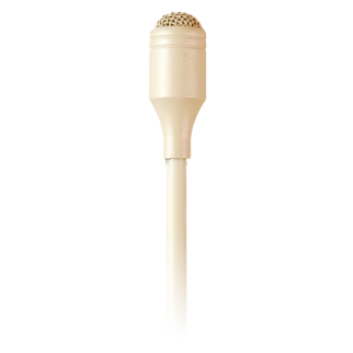 MIPRO MU-55LS 4.5mm professional subminiature omni-directional Lavalier microphone. (Beige)