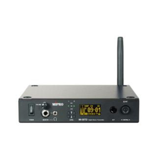 MIPRO MI-58TD 5.8GHz Digital Stereo Transmitter Unit with Built-In Dante