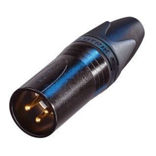Neutrik XLR NC3MXX-B  Male X series