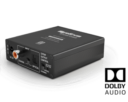 Wyrestorm Dolby Digital™ 5.1 Down-Mixer | S/PDIF & Toslink to RCA