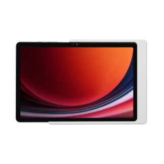Displine Companion Wall Home for Samsung Tab A9+ 11" White Powder Coated w. integrated USB-C to USB-C cable