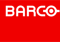 Barco logo. Exton er umboðsaðili Barco á Íslandi.