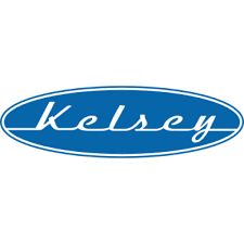 Kelsey logo. Exton er umboðsaðili Kelsey á Íslandi.