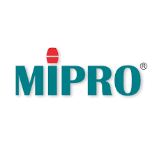 Mipro logo. Exton er umboðsaðili Mipro á Íslandi.