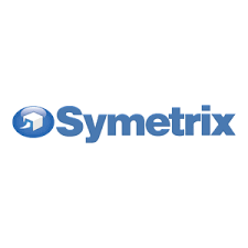 Symetrix logo. Exton er umboðsaðili Symetrix á Íslandi.
