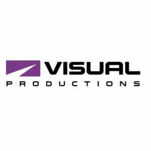 Visual productions logo. Exton er umboðsaðili Visual productions á Íslandi.