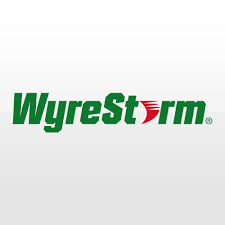 Wyrestorm logo. Exton er umboðsaðili Wyrestorm á Íslandi.