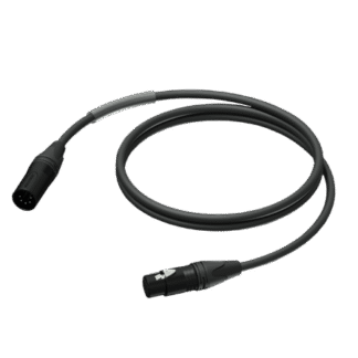 4 mtr DMX kapall 5 pin XLR