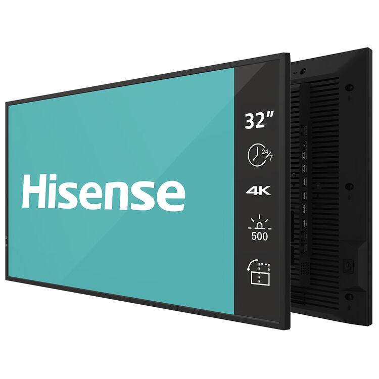 Hisense 32" Full HD IPS Digital Signage Display - 24/7 Operation