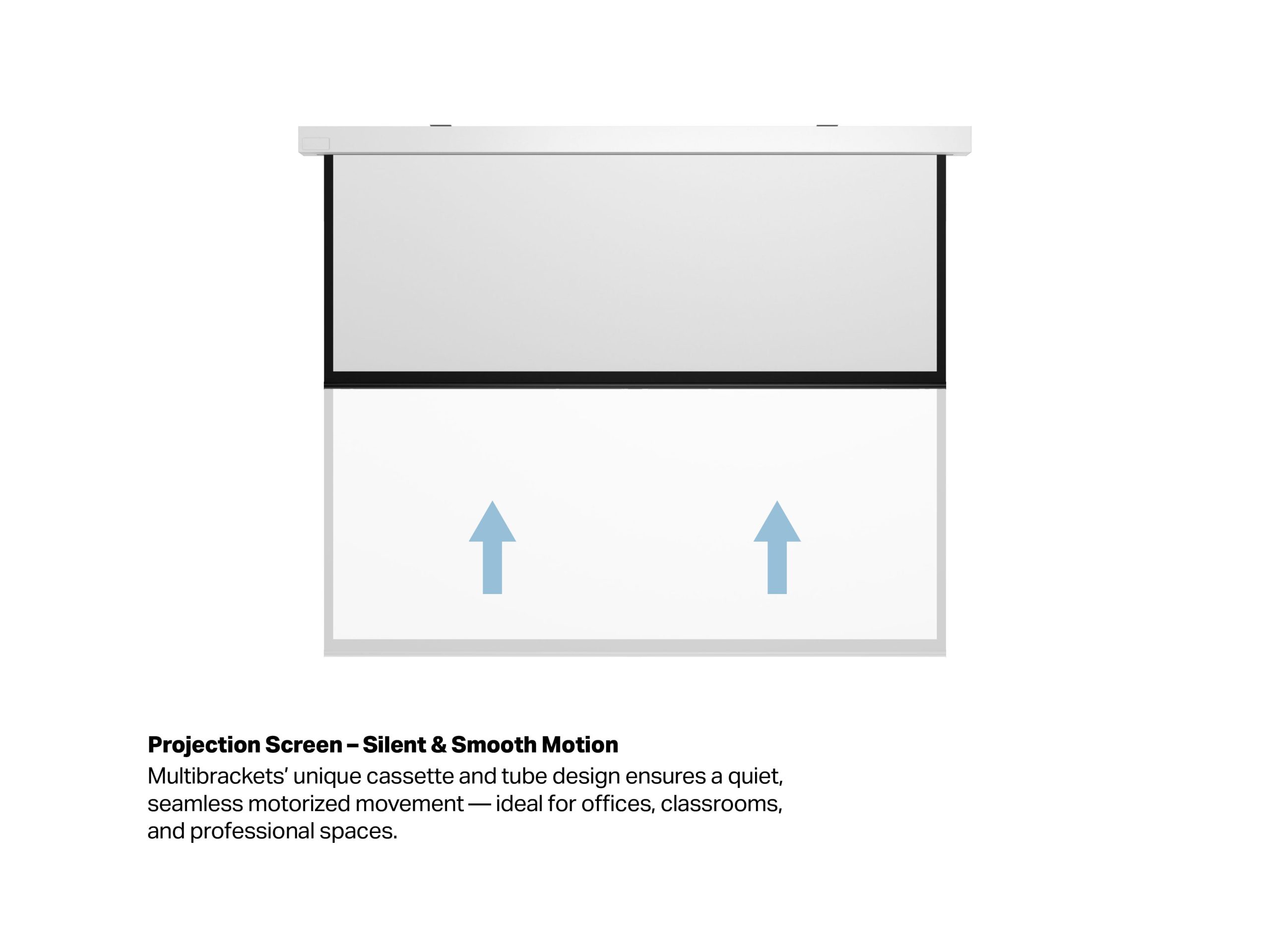 M 16:9 Motorized Projection Screen 240x135, 108" - Image 8