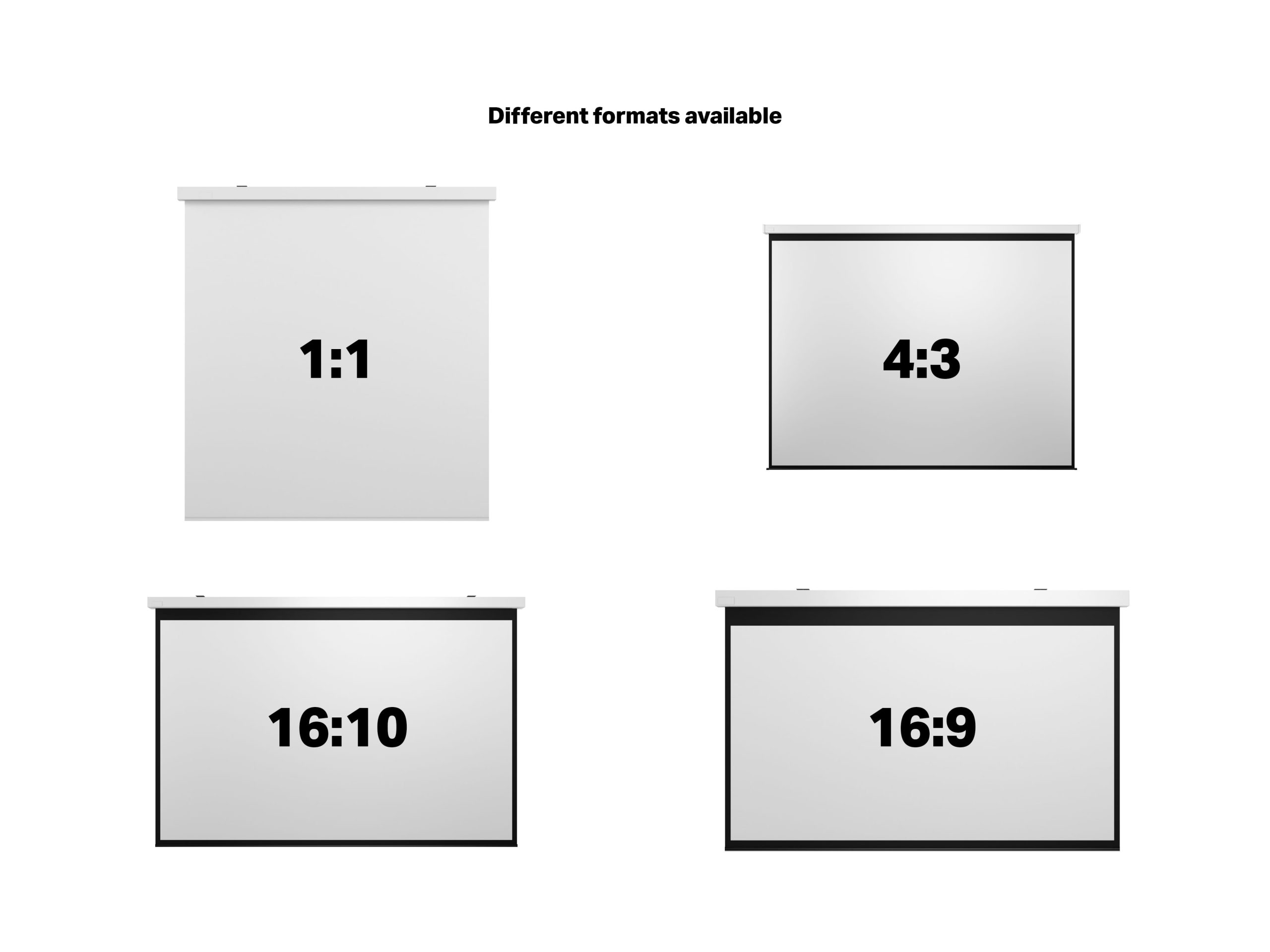M 16:9 Motorized Projection Screen 240x135, 108" - Image 10